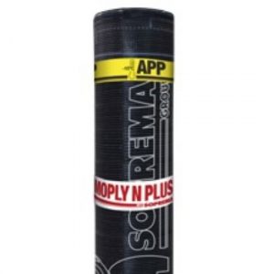 Tela Asfáltica Morterplas App Fp 3 Kg Poliéster 1M.