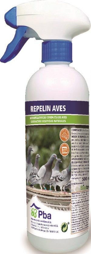 ahuyentador aves scare-birds 500 ml repelente envase vista frontal