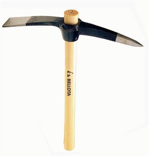 alcotana pala-pico bellota 5933-00 n 450g mango madera vista frontal