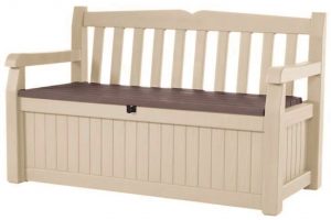 Arcon banco resina Eden 265 L 140x60x84 cm Curver