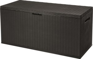 Arcon de resina 350 L 60x120x51 cm para exterior