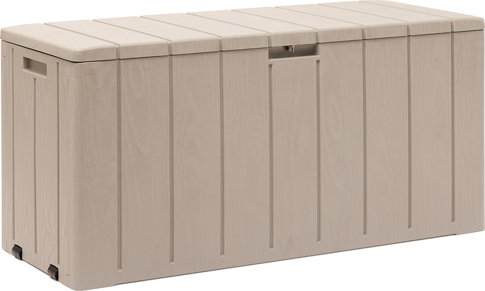 Arcon resina Bravo 270 L 117x45x56 cm gris