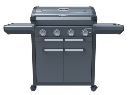 Barbacoa gas 4 premium S Campingaz 13.6 kW con mesas Push2Fold y carro cerrado
