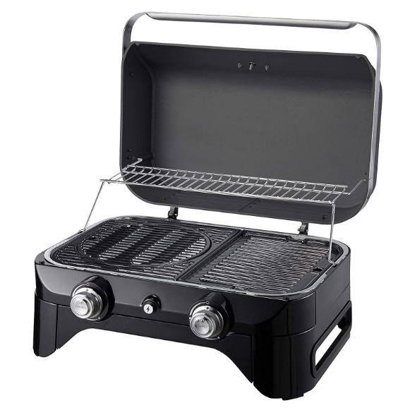 Barbacoa gas attitude 2go Campingaz 5 kW hierro fundido para terraza y balcón