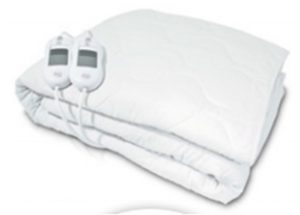Calientacamas doble Daga CNM2 150x150 cm 2x60 W 2 mandos independientes