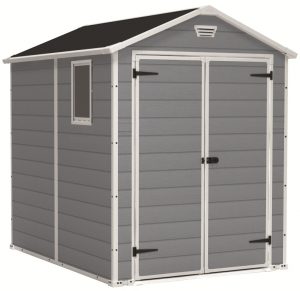 Caseta resina Manor 6x5dd 226x185x152 cm Curver para jardín