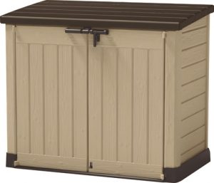 Cobertizo exterior resina Sio Max 1200 L Curver para jardín