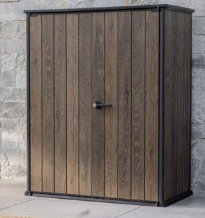 Cobertizo exterior resina Vertical Shed 170x140x74 cm Curver