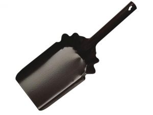 Cogedor esmaltado 139 Amig talla grande para chimenea y leña