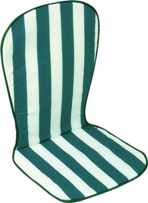 Cojin 1004NR2-0054 silla respaldo alto verde y blanco