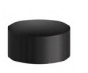 colector hollin vitrificado 100 mm chimenea leña negro exojo