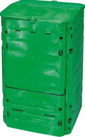 compostador thermo king 900 litros 100x100x100 cm aislado jardín