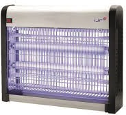 eliminador insectos led 45 cm 20 w clar systems vista frontal