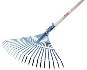 escoba jardin regulable 5024 21 puas acero mango madera maiol
