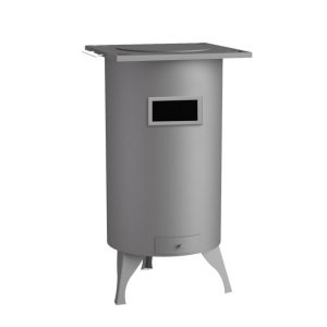 Estufa barbacoa calientaplatos BH7 FM Calefaccion con parrilla y cajon cenicero|Detalle parrilla asados superior estufa BH7 FM Calefaccion