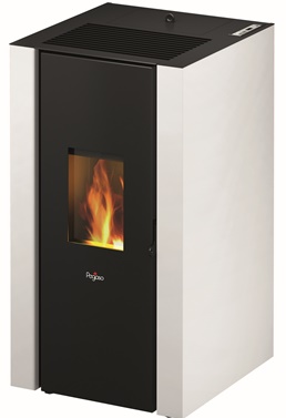 Estufa pellet Pegaso 10 blanca Vertex Life 9