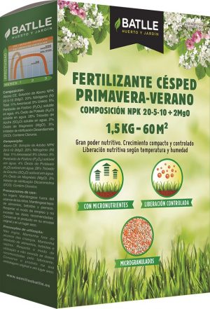 fertilizante cesped primavera verano 1 5 kg batlle envase