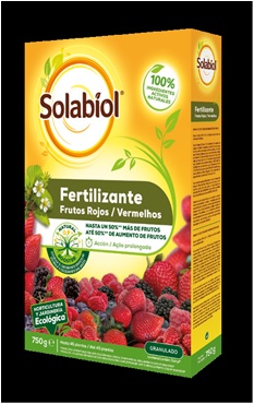 fertilizante fresas arandano solabiol 750 g envase natural booster