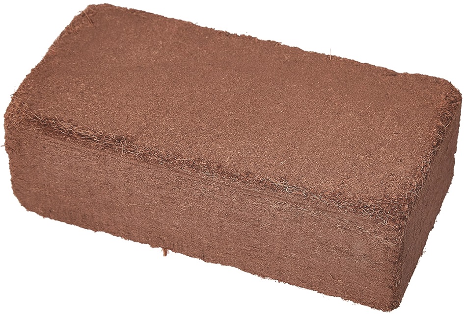 fibra de coco 10l ladrillo prensado altadex sustrato natural