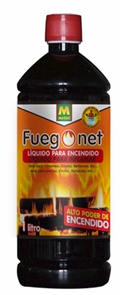 gel encendido chimenea barbacoa masso 231448 1 litro lena carbon