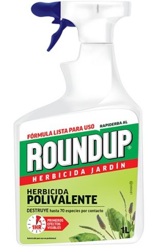 herbicida roundup eco spray 1 l no selectivo botella con pulverizador integrado