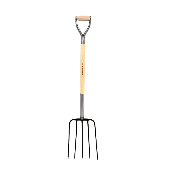 horca espiga h50e-d108 labrador 5 puas mango anilla madera