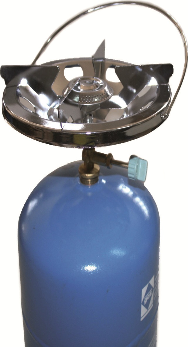 hornillo portatil botella eco grifo 2200w camping