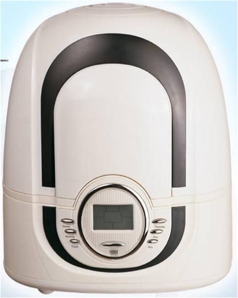 humidificador hch-631 138 w blanco azul imetec vista frontal