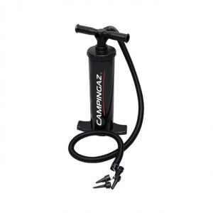 inflador manual campingaz doble accion camping colchoneta