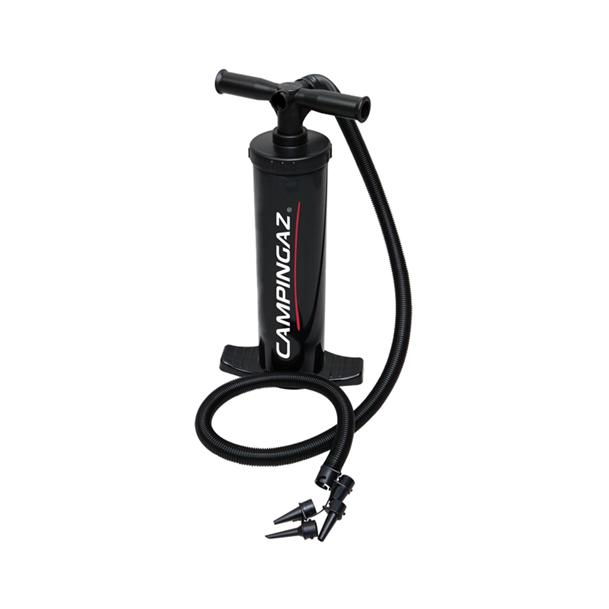 inflador manual campingaz doble accion camping colchoneta