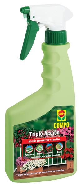 insecticida accion total pistola 750 ml insecticida acaricida