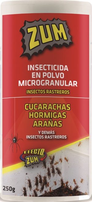 insecticida en polvo rastreros 250 gr hormigas cucarachas