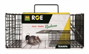 jaula metalica roedores roe-trap xl 60 cm vista frontal