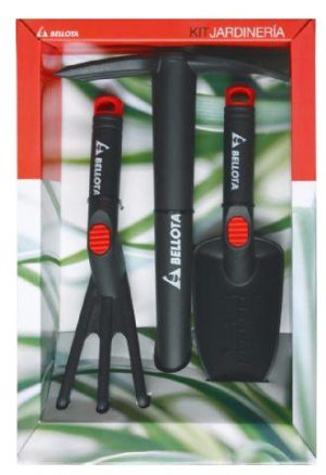 kit 3 herramientas jardin bellota 2994 mango fibra vidrio