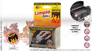 limpia grill block natural 100% sin quimicos supor foc para barbacoa