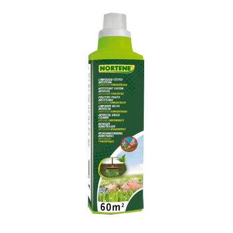 limpiador cesped antiestatico 1l clean nortene 60m2 envase