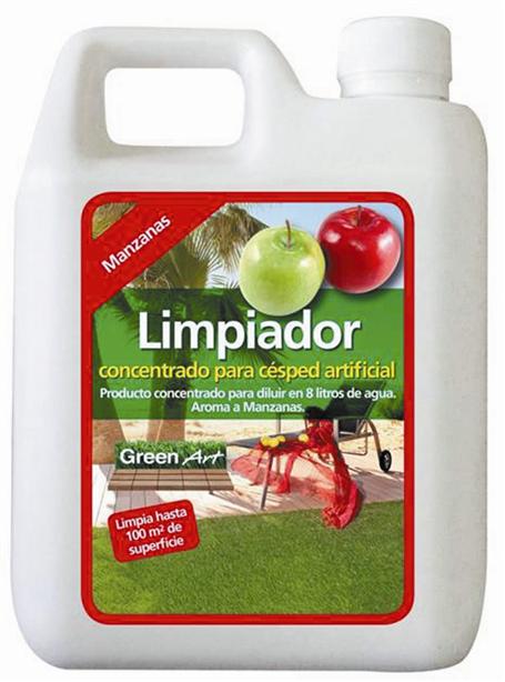 limpiador cesped aroma manzana 0 85l spray envase