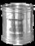manguito inox sp hh 120 mm simple pared chimenea dinak