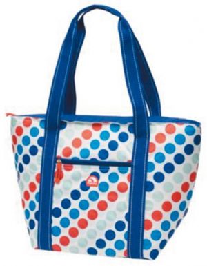 Nevera Igloo Shopper Tote 30 25 L lunares para la compra