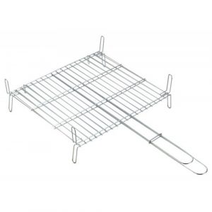 parrilla doble barbacoa Sauvic 2645 35x40|Parrilla cesto doble 35x40
