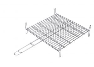 parrilla doble inox 18/8 Sauvic 2685 40x45|Parrilla inox doble 40x45 Sauvic