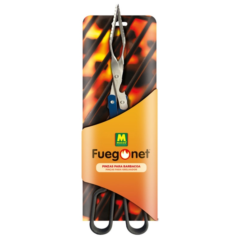 Pinza barbacoa 231633 de acero inoxidable 201 de 46