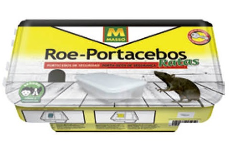 Porta cebos 231318 para ratas estación de cebado segura reutilizable