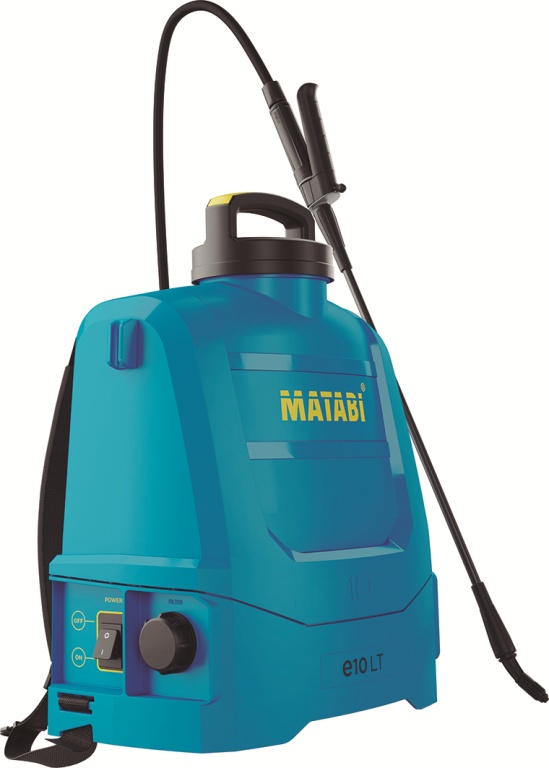 pulverizador mochila bateria goizper e15lt 15 litros 12v jardín agricultura autonomía