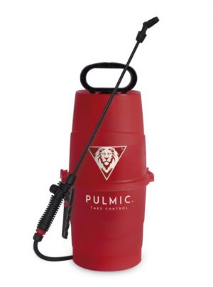 Pulverizador Pulmic Raptor 7 de 7 L con lanza de fibra de vidrio y base de apoyo estable