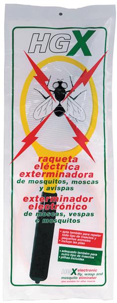 Raqueta Exterminadora Insectos Eléctrica — HG Spain Antimosquitos - Imagen 2