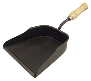 Recogedor metalico cenizas 71302 acero mango madera Imex El Zorro chimenea