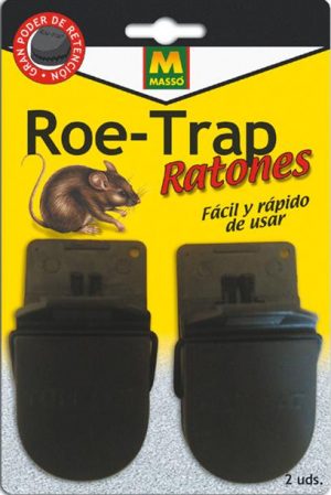 Roe-trap ratones 231128 blíster de 2 unidades trampa para ratones