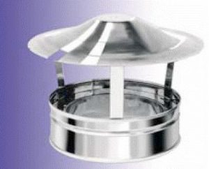 Sombrerete universal inox doble pared 150 SDP Bofill remate chimenea