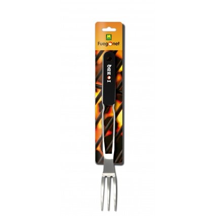 Tenedor barbacoa 231628 de acero inoxidable 430 para girar carnes y pescados